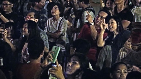 Singapore Night Festival audience